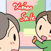 クリスマスイブの買い物にて。認知症の高齢者が笑顔になった理由とは？【介護漫画】