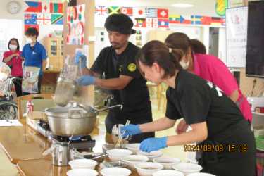 出張ラーメン来て頂きました｜みづまの杜デイサービスセンター